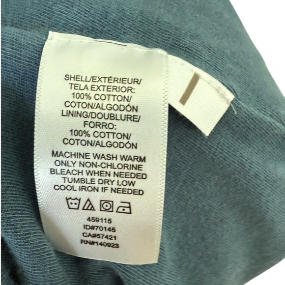 LOFT Blue Tie Waist Utility Jacket XS - Picture 7 of 11